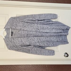 Cotton On XS Black and White Marbled Open Front Cardigan